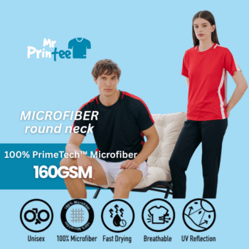 The SwiftDry Round Neck Prime Tech Shirt