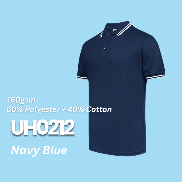 Double Pique FD Twin Tipped Polo T-Shirt